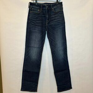 American Eagle original straight next level air flex dark wash jeans 31 x 32
